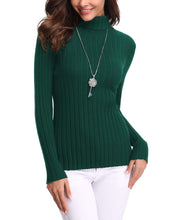 Carica l&#39;immagine nel visualizzatore di Gallery, Abollria Maglione Donna Elegante a Collo Alto Maniche Lunghe per Inverno... - Ilgrandebazar