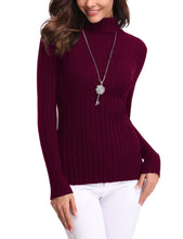 Carica l&#39;immagine nel visualizzatore di Gallery, Abollria Maglione Donna Elegante a Collo Alto Maniche Lunghe per Inverno... - Ilgrandebazar
