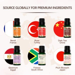 Oli Essenziali Aromaterapia,ESSLUX Fiori Per Diffusori Olio... - Ilgrandebazar