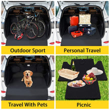 Carica l&#39;immagine nel visualizzatore di Gallery, Focuspet Tappeto Auto per Cani, 185 x 105 x 36CM Copertura Universale per Bagagliaio Protezione Portabagagli Copri Baule Auto per Cani Tappetino Protezione Tappeto Auto