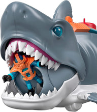 Carica l'immagine nel visualizzatore di Gallery, Imaginext Squalo Mega Morso con Personaggio Subacqueo, Gabbia e Accessori, Giocattolo per Bambini 3+Anni, GKG77