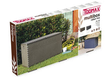Carica l'immagine nel visualizzatore di Gallery, Toomax Z162R097 Cassapanca da giardino, 120x57x63h cm, Antracite - Ilgrandebazar