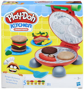 Hasbro Play-Doh-B5521EU6 Play-Doh Kitchen Creations Il Burger Set, Colore, 0816B5521EU6
