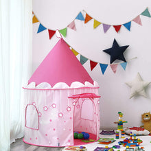 Carica l&#39;immagine nel visualizzatore di Gallery, SONGMICS Tenda da Gioco Castello da Principessa per Ragazze e Bambini, Casetta dei Giochi per Interni ed Esterni, Tenda Portatile, Regalo per Bambini, Rosa LPT01PK