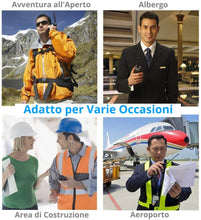 Carica l&#39;immagine nel visualizzatore di Gallery, ESYNiC Paio Walkie Talkie Ricaricabile VOX Radio PMR 446MHz 0.5W Frequenza Civile Ricetrasmittente Portatile 16 Canali Singola Banda Woki Toki con USB Caricabatterie per Negozio Sopravvivenza Ciclismo