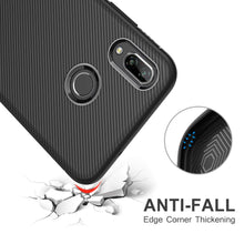 Carica l&#39;immagine nel visualizzatore di Gallery, iBetter per Huawei P Smart 2019 Cover, P 2019 Soft Rubber Nero - Ilgrandebazar