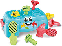 Carica l'immagine nel visualizzatore di Gallery, Clementoni- Banchetto Svita Avvita Gioco per Bambini, Multicolore, 17042 Banchetto Svita e Avvita