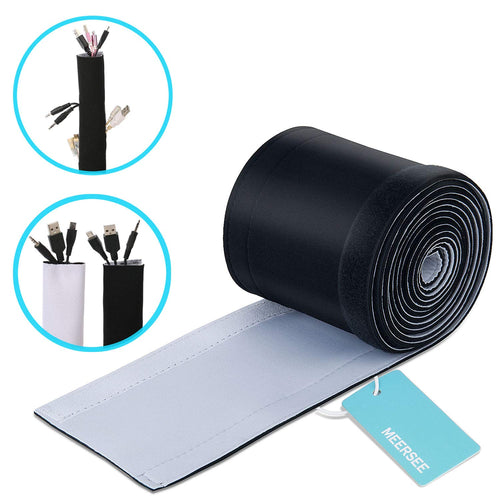 Meersee 3 Metri Guaina per Cavi in Neoprene Flessibile Organizzatore... - Ilgrandebazar