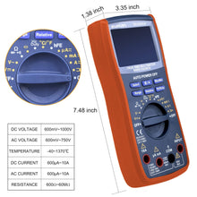 Carica l&#39;immagine nel visualizzatore di Gallery, Kuman Multimetro Digitale TRMS 6000 Conti, Tester Upgraded - Ilgrandebazar