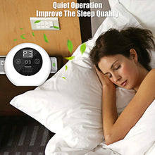 Carica l'immagine nel visualizzatore di Gallery, ACADGQ Purificatore d'Aria,purificatore d'aria anione,pulitore ozono deodorante sterilizzatore,Ionizzatore aria silenzioso con Display digitale e Risparmio energetico Ionizzatore per ambienti di 50m³