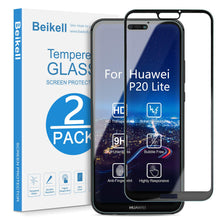 Carica l&#39;immagine nel visualizzatore di Gallery, Beikell Vetro Temperato per Huawei P20 Lite, [2 Pezzi] Copertura Completa... - Ilgrandebazar