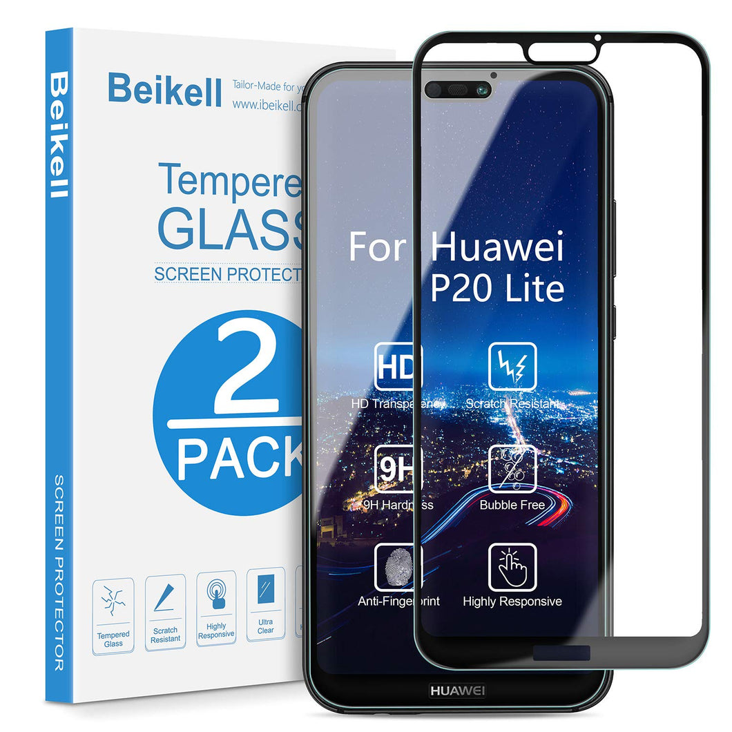 Beikell Vetro Temperato per Huawei P20 Lite, [2 Pezzi] Copertura Completa... - Ilgrandebazar