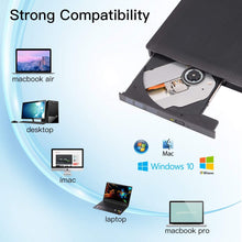 Carica l&#39;immagine nel visualizzatore di Gallery, Externo DVD CD Esterno, External Dvd Player USB 3.0 Burner DVD/CD Nero - Ilgrandebazar
