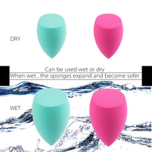Carica l&#39;immagine nel visualizzatore di Gallery, amoore 2 spugnette per il trucco applicatore BB 2 Pack, Latex-free Sponge - Ilgrandebazar