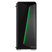 Carica l&#39;immagine nel visualizzatore di Gallery, Mars Gaming MCX, custodia PC ATX, vetro temperato, ventola RGB DUAL RING Nero - Ilgrandebazar