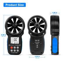 Carica l&#39;immagine nel visualizzatore di Gallery, HoldPeak 866B-APP Anemometro Digitale Portatile App 1-Anemometer-866B-APP - Ilgrandebazar