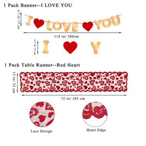 Kit decorazioni per San Valentino 1000 pezzi Petali di rosa rossa 10 pezzi... - Ilgrandebazar