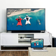 Carica l'immagine nel visualizzatore di Gallery, Rankie Cavo HDMI Alta velocità, Ethernet, 3D, Video 4K e Arc, Nylon Intrecciato, 1,8 m, Rosso