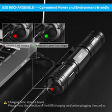 Carica l&#39;immagine nel visualizzatore di Gallery, Tattico Torcia Professionale Con LED OSRAM P9, 1200 Lumens, L50-1200LM, L50 - Ilgrandebazar