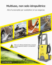 Carica l&#39;immagine nel visualizzatore di Gallery, oasser Idropulitrice Elettrica ad Alta Pressione 1400W 125 Bar 380L/H,... - Ilgrandebazar
