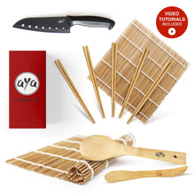 Carica l&#39;immagine nel visualizzatore di Gallery, AYA Kit di Sushi bambù con Coltello Chef - Video Tutorial Online -... - Ilgrandebazar