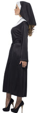 Carica l&#39;immagine nel visualizzatore di Gallery, SMIFFYS Smiffy&#39;s, nero Costume da suora, abito e copricapo Donna, EU... - Ilgrandebazar