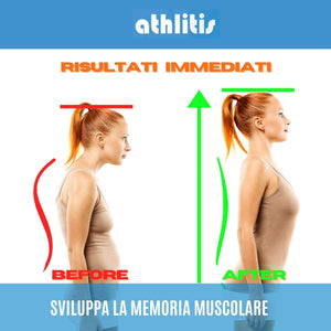 Correttore Postura Uomo Donna, DISP. MEDICO CE, Fascia Posturale Traspirante Regolabile, Supporto per Schiena Dritta e Raddrizza Spalle, Elastica ed E-Book