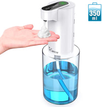 Carica l&#39;immagine nel visualizzatore di Gallery, TESECU Distributore di Sapone Automatico, Dosatore Sapone Mano Automatico Touchless sensore a infrarossi Dispenser di Sapone per Bagno Cucina - Compatibile per Mano Sanitiser