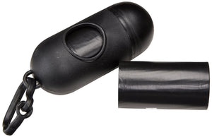 AmazonBasics - Sacchetti per bisogni dei cani, con dispenser e clip 300, Nero - Ilgrandebazar