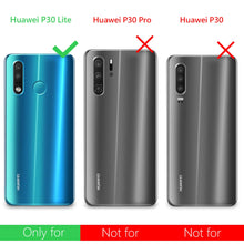 Carica l&#39;immagine nel visualizzatore di Gallery, Leathlux Cover Huawei P30 Lite Custodia + Pellicola Vetro Temperato, Morbido... - Ilgrandebazar