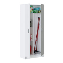 Carica l'immagine nel visualizzatore di Gallery, 13Casa Kawai A6 Armadio multiuso, 73x37x180 h cm, Melamina, Colore 1, Bianco - Ilgrandebazar