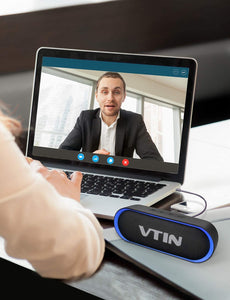 VTIN R4 Cassa Bluetooth 10W Altoparlante Bluetooth 24 Ore Playtime,Bluetooth 5.0 Speaker Portatile Connessione Stabile,Batteria Forte,Impermeabile IPX5,Vivavoce,Supporto TF Carda e 3.5mm Audio