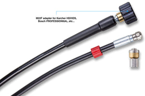 Knofer Sonda Sturatubi per Idropulitrice 15m, 200 Bar - Spurgatubi... - Ilgrandebazar