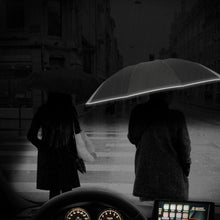 Carica l&#39;immagine nel visualizzatore di Gallery, Ombrello Inverso Automatico, Ombrello Pieghevole Antivento, Ombrello Grande da Pioggia 10 Stecche Rinforzate per Uomo Donna, Diametro 105cm (Nero)