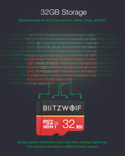 Carica l&#39;immagine nel visualizzatore di Gallery, Scheda MicroSD, BlitzWolf 32GB Memoria, TF Card MicroSDHC con - Ilgrandebazar