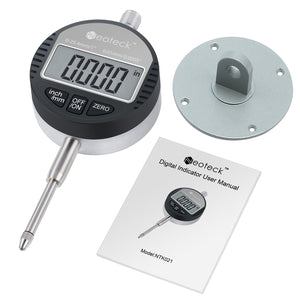 Neoteck DTI LCD Compratore Centesimale 0.01mm/25.4mm, 0.01mm/0.0005''
