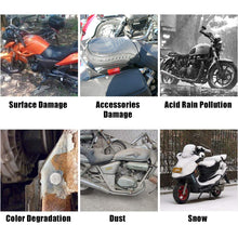 Carica l&#39;immagine nel visualizzatore di Gallery, Favoto Telo per Moto Impermeabile Coprimoto in Materiale Oxford Argento - Ilgrandebazar