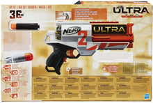 Carica l'immagine nel visualizzatore di Gallery, Hasbro Nerf Ultra Two Blaster Motorizzato - Blaster con Retrocarica rapida, 6 dardi Nerf Ultra - Compatibile solo con i dardi Nerf Ultra, Bianco/Arancione Hasbro Nerf Single