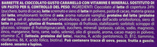 Carica l&#39;immagine nel visualizzatore di Gallery, Pesoforma Barrette - Cioccolato e Caramello, Pasti Sostitutivi Dimagranti, 12 x 31g