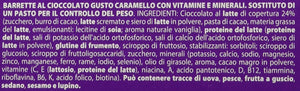 Pesoforma Barrette - Cioccolato e Caramello, Pasti Sostitutivi Dimagranti, 12 x 31g