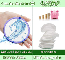 Carica l&#39;immagine nel visualizzatore di Gallery, Dischetti Struccanti Lavabili in Bambù +3 REGALI per te | 12 DISCHETTI... - Ilgrandebazar