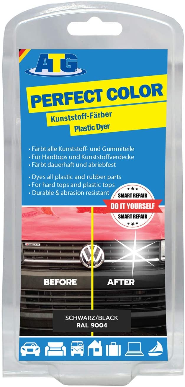 ATG ATG047 Perfect Color - Colorante per parti in plastica che riporta Nero