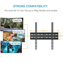 Carica l&#39;immagine nel visualizzatore di Gallery, Supporto da Parete per TV la Maggior Parte LED, 26-47 Pollici / Fisso - Ilgrandebazar