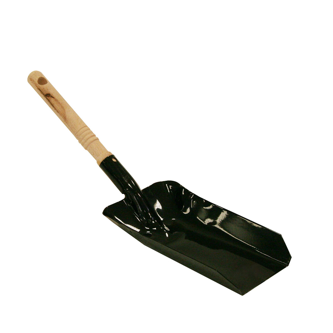 Kamino-Flam 333015 Paletta Camino con Manico in Legno per 50x3x15 cm, Nero - Ilgrandebazar