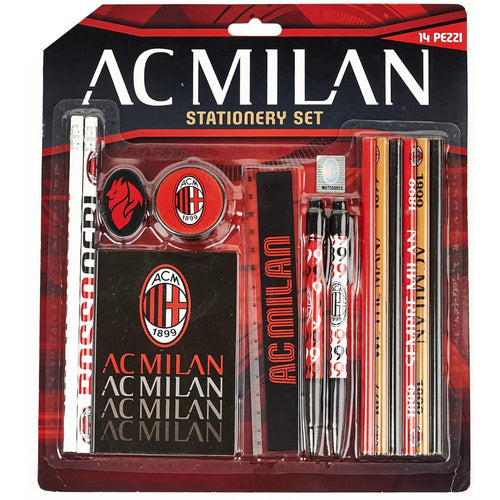 EURO PUBLISHING Milan, Prodotto Ufficiale - Set cancelleria (Composto da 14 Pezzi)