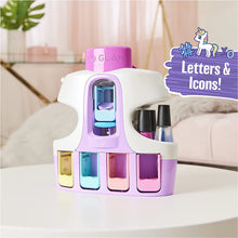 Carica l'immagine nel visualizzatore di Gallery, Cool Maker, GO GLAM Nuova Macchina Decora Unghie, 5 cartucce con decorazioni e ventolina, kit per unghie mani e piedi - dagli 8 anni