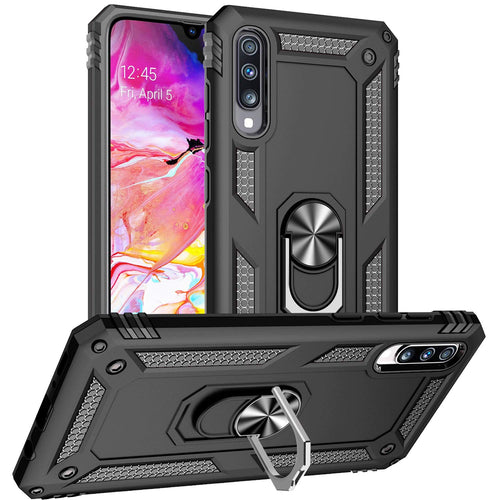 Pegoo Custodia Galaxy A70,Silicone Cover Armatura Antiurto Copertura Nero - Ilgrandebazar