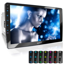 Carica l&#39;immagine nel visualizzatore di Gallery, XOMAX XM-2V1004 Autoradio con Schermo Touch Screen XXL regolabile Multicolore