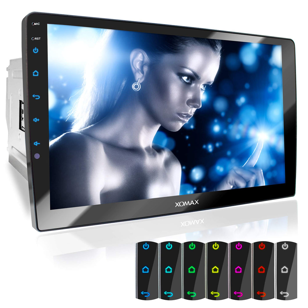XOMAX XM-2V1004 Autoradio con Schermo Touch Screen XXL regolabile Multicolore