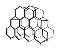 Carica l&#39;immagine nel visualizzatore di Gallery, Kitchenista Portabottiglie da Vino 9 Bottiglie Stand - in... - Ilgrandebazar